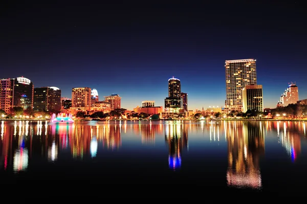 Orlando por la noche — Foto de Stock