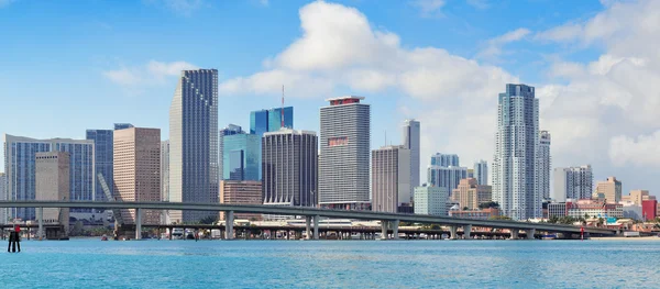 Miami wolkenkrabbers — Stockfoto