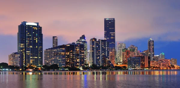 Miami night scene — Stock Photo, Image