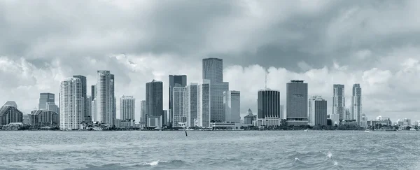 Miami czarno-białe — Zdjęcie stockowe