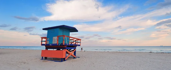 Pôr-do-sol Miami South Beach — Fotografia de Stock