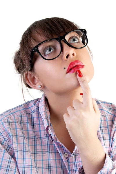 Woman in spectacles — Stock Photo, Image