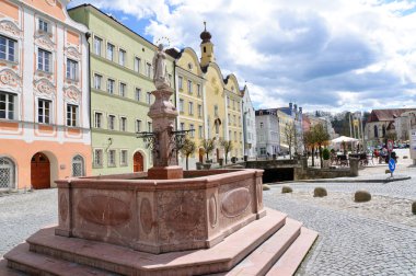 burghausen, Almanya'nın eski şehir