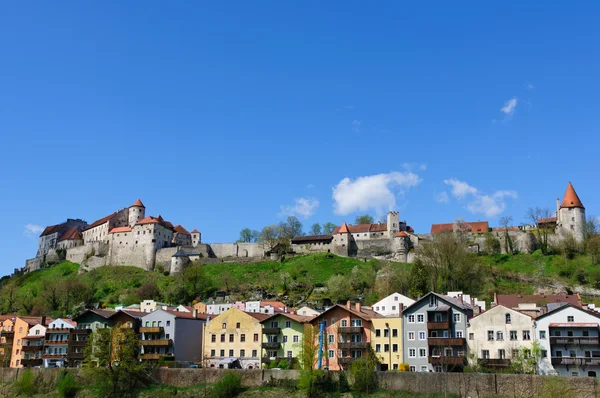 성 부르와 오래 된 도시의 부르, 독일 — 스톡 사진