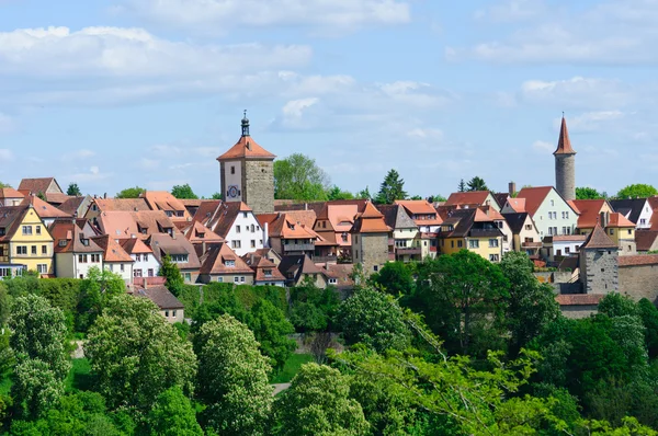 Rothenburg ob der Tauber, Tyskland – stockfoto