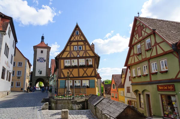 Rothenburg ob der Tauber, Németország — Stock Fotó
