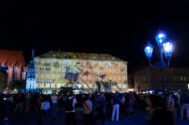 Nürnberg, Almanya - Pres blaue nacht 2012