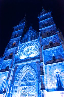 Nürnberg, Almanya - Pres blaue nacht 2012