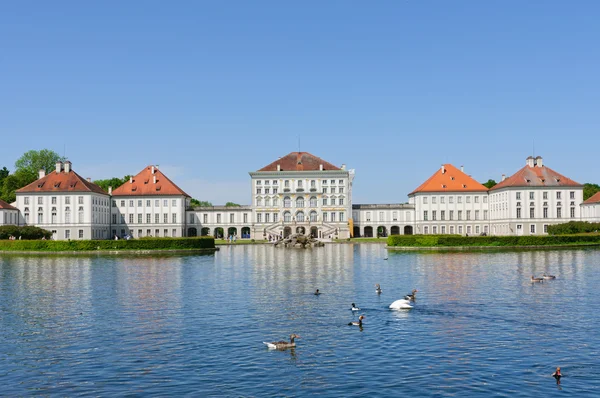 Nymphenburg Paleis in München, Duitsland — Stockfoto