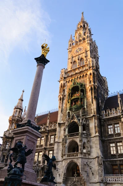Ayuntamiento de Munich, Alemania — Foto de Stock