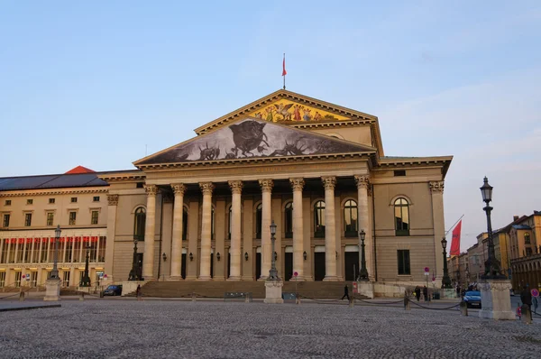 Teatro Nacional em Munique, Alemanha — Fotografia de Stock