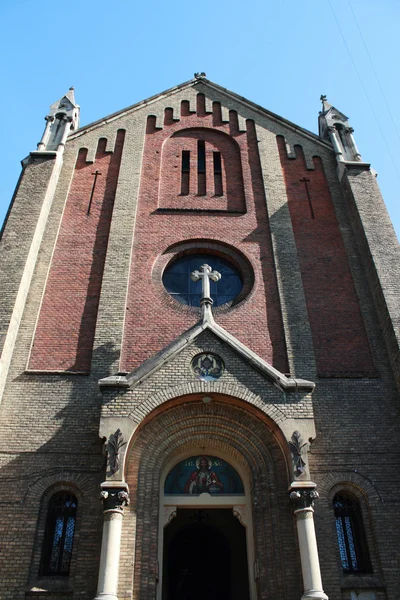 Facade of the church — Stock Photo, Image