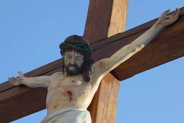 stock image Jesus Christ with cross