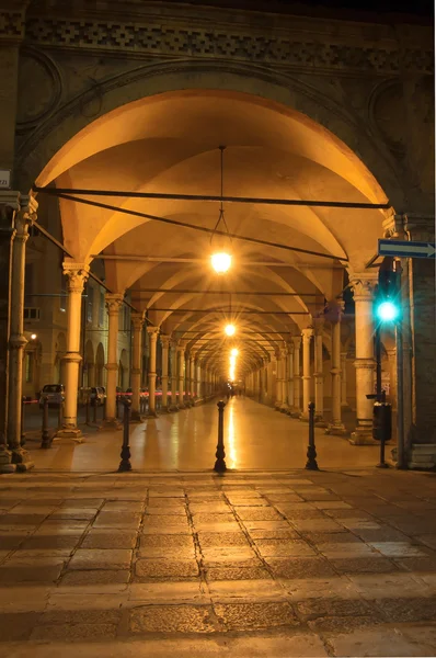 Arcades in Bologna, Italy — Stock Photo, Image