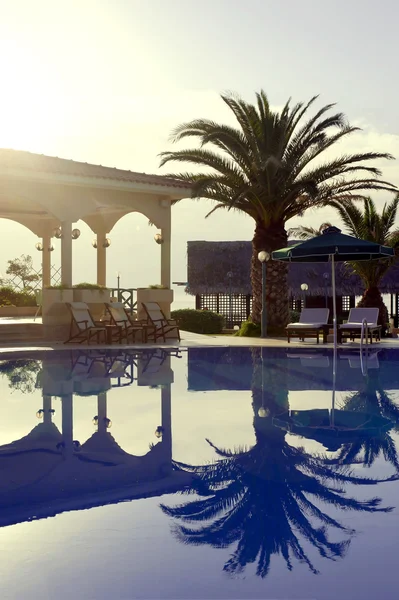 Resort swimming — Stock Photo, Image