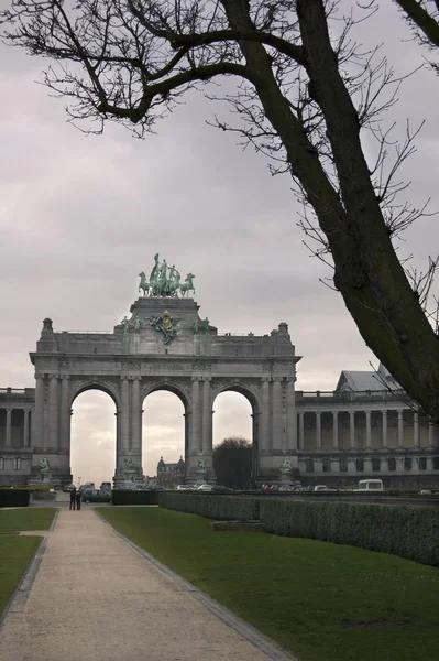 Brussels - Triumphal arch — Stock Photo, Image