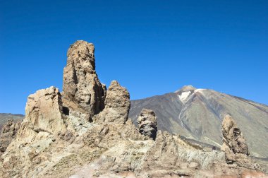 Los Roques, Tenerife, Canaries, Spain clipart