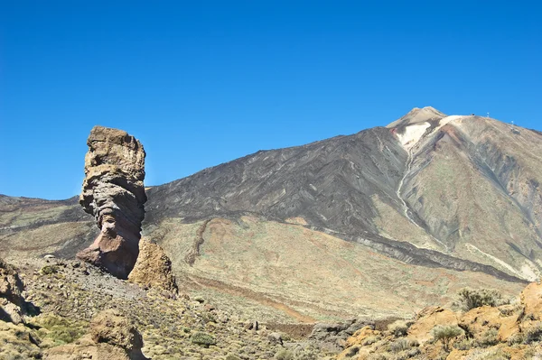 Rocas volcánicas en el Parque Nacional del Teide, Tenerife — Foto de Stock
