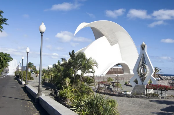 Auditório, Santa Cruz de Tenerife — Fotografia de Stock