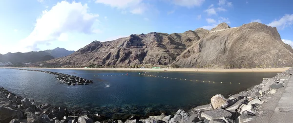 Panorama de playa en Tenerife — Foto de Stock