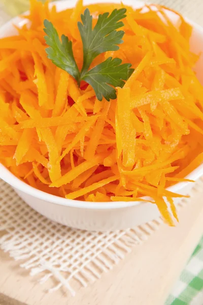 stock image Grated carrot