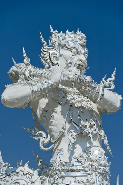 Biały świątyni chiang rai, Tajlandia — Zdjęcie stockowe