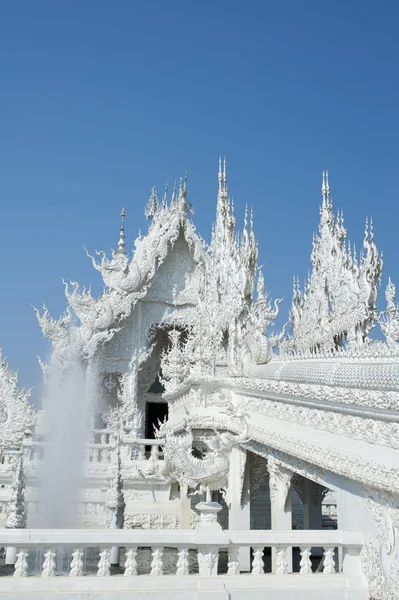 Tempio bianco chiang rai thailand — Foto Stock