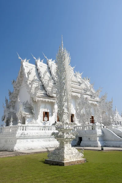 Tempio bianco chiang rai thailand Immagini Stock Royalty Free