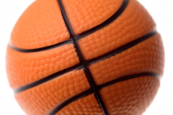 Detailní záběr na basketbal — Stock fotografie