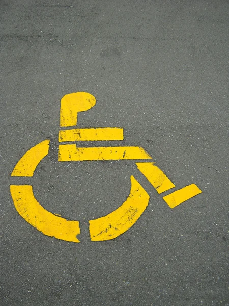 Handicapped parking — Stock Photo, Image