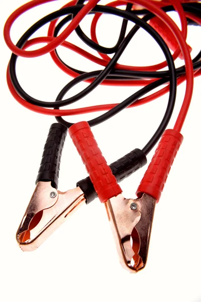 Джамперные кабели — стоковое фото