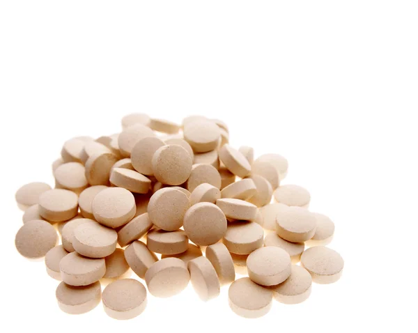 Pills on plain background — Stock Photo, Image