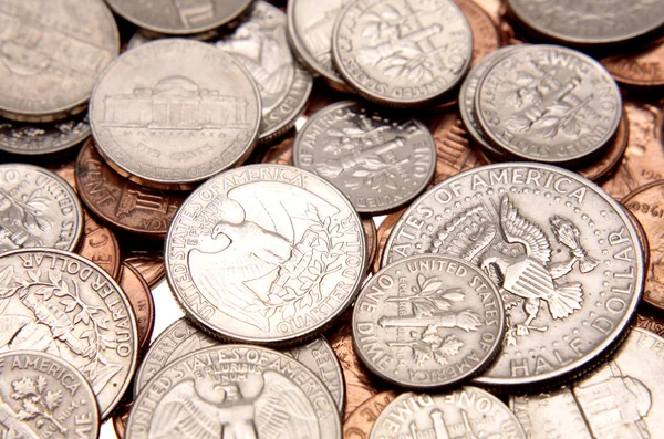 American coins — Stock Photo, Image