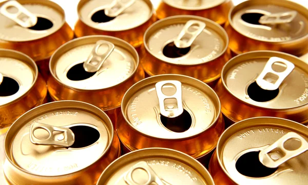 Drink cans Stock Picture