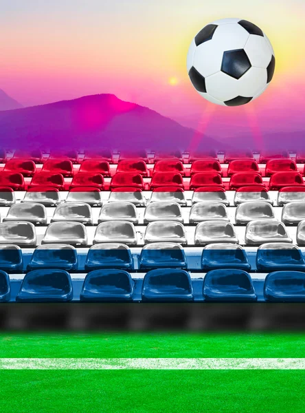 Patrón de bandera de las patrias en el asiento —  Fotos de Stock