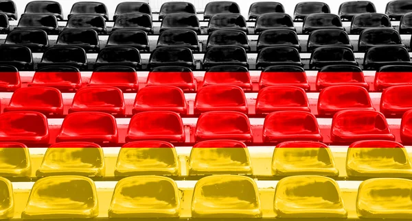 stock image Germany Flag Pattern on Seat