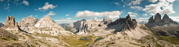 Панорама Доломітові Альпи — стокове фото