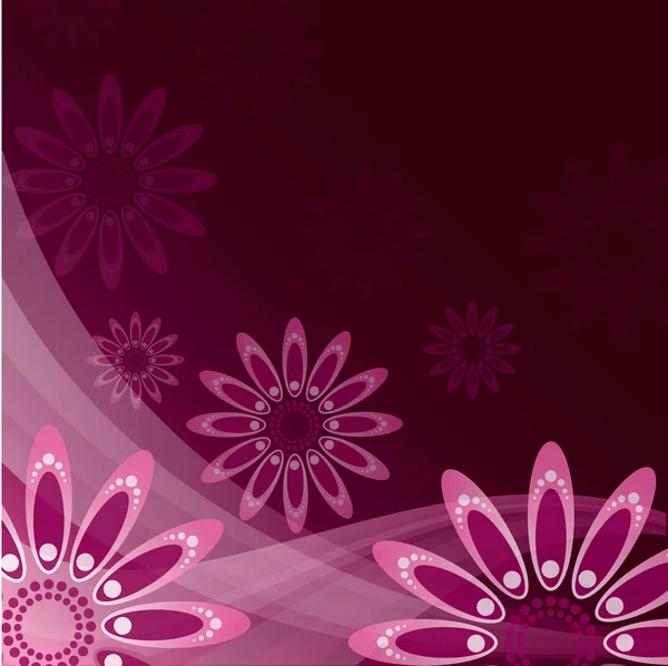 Abstract floral achtergrond. vector eps10 formaat. — Stockvector
