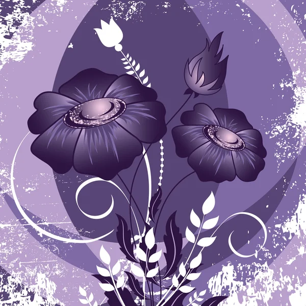 Abstrakter floraler Hintergrund. eps10-Format. — Stockvektor