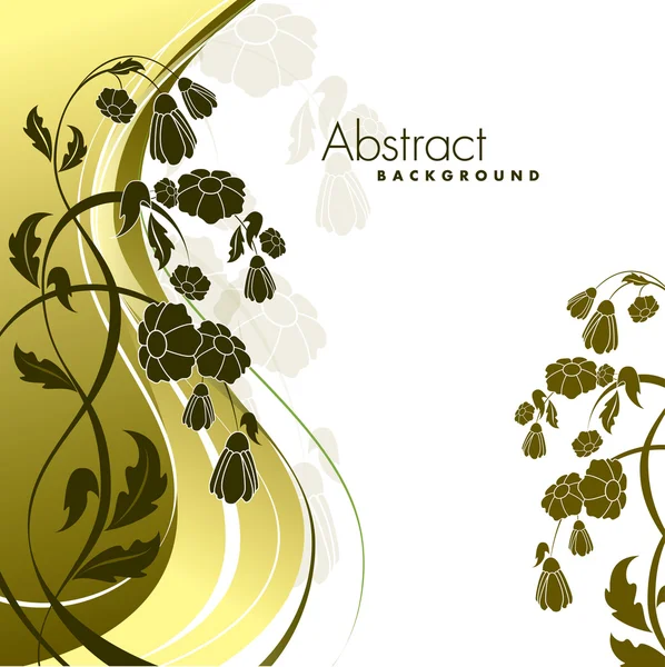 Vector Floral Background. Format Eps10 . — Image vectorielle