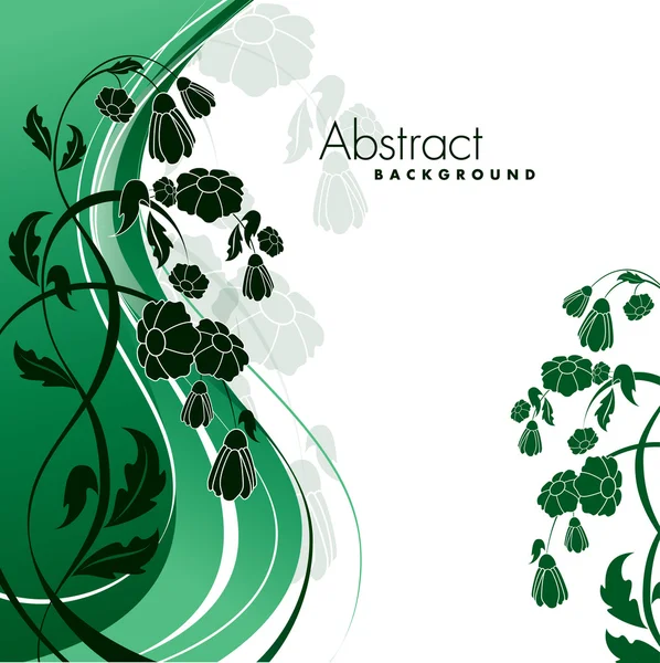 Vector Floral Background. Format Eps10 . — Image vectorielle