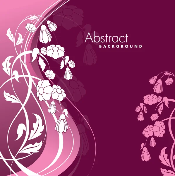 Vector Floral Background. Formato Eps10 . — Vetor de Stock