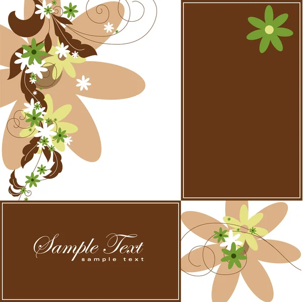Vector Floral Background. Formato Eps10 . — Vetor de Stock