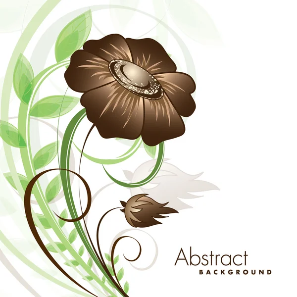 Résumé Floral Background. Format Eps10 . — Image vectorielle