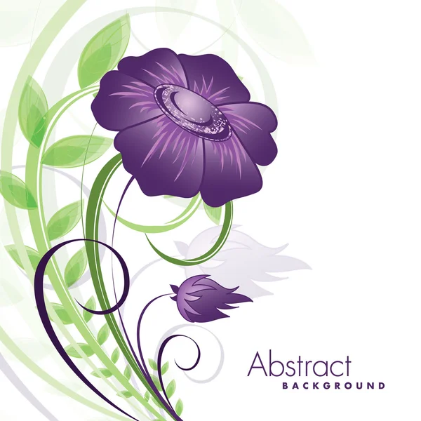 Abstrakt floral bakgrund. eps10 format. — Stock vektor