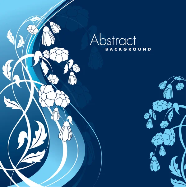 Abstract Floral Background. Eps10 Format. — Stock Vector