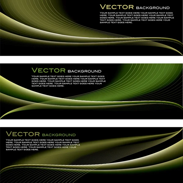 stock vector Abstract Vector Backgrounds. Set of three.