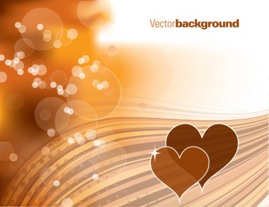 Vector Background. Hearts. Eps10 Format. clipart