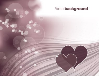 Vector Background. Hearts. Eps10 Format. clipart