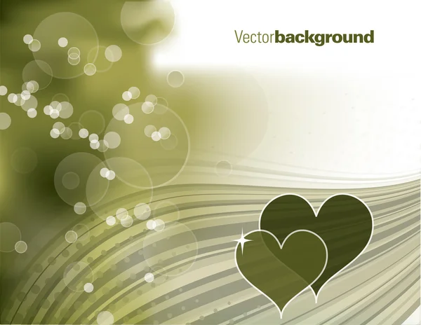 Vector achtergrond. harten. eps10 formaat. — Stockvector